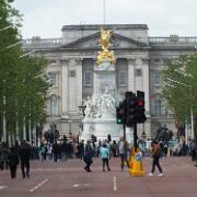 DSCF0025 Buckingham Palace en het Queen Victoria Memorial